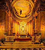 Choir of the Church of the Madonna of Montallegro, Rapallo, Liguria; Levantine Riviera, Italy