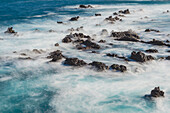 Atlantikküste bei Puerto de la Cruz, Teneriffa, Kanarische Inseln, Spanien, Europa
