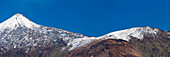 Pico del Teide, 3715m and Pico Viejo, 3135m, Teide National Park, Tenerife, Canary Islands, Spain, Europe