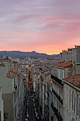 Rue Saint-Jacques in the Saint-Victor district, Marseille, Bouches-du-Rhone, Provence-Alpes-Cote d'Azur, France