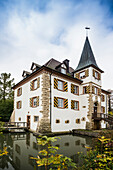 Entenstein moated castle, Schliengen, Markgräflerland, Black Forest, Baden-Württemberg, Germany
