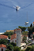 Hafeneinfahrt von Kioni, Ithaka, Ionische Inseln, Griechenland