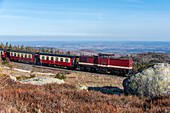 Brockenbahn, Brockenplateau, Nationalpark Harz, Schierke, Sachsen-Anhalt, Deutschland