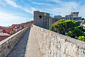 City walls in Dubrovnik, Croatia