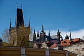 Charles Bridge, Prague Castle, St Vitus Cathedral, Prague, Czech Republic