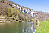 Donautal bei Neumühle, Hausen im Tal, Naturpark Obere Donau in der Schwäbischen Alb, Baden-Württemberg, Deutschland