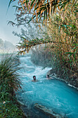 Cascate del Mulino Thermalwasser, Saturnia, Manciano, Toskana, Italien, Europa