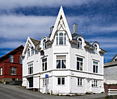 Gebäude Prestenggata, Tromsø, Norwegen