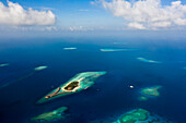 Ferieninsel Dhiggiri, Felidhu Atoll, Indischer Ozean, Malediven