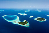 Resort Island of Villivaru and Biyaadhoo, South Male Atoll, Indian Ocean, Maldives