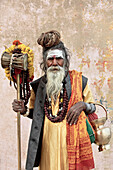 Shiva Sadhu, Varanasi, Indien