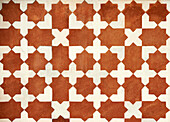 Geometrische Muster, Akbars Grab, Sikandra, Indien