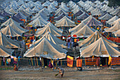 Pilgerlager Haridwar, Indien