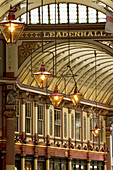 Leadenhall Market, City, London, England