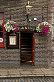 Die Anchor Pub Außenansicht, Southbank, London, England