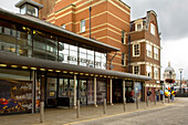 Das Globe Theatre, Bankside, London, England, Vereinigtes Königreich, Europa