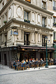 Café-Restaurant Au Rocher du Cancale, Rue Montorgueil, Paris, Frankreich