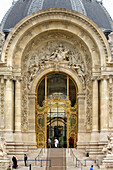 Eingang zum Petit Palais, Paris, Frankreich