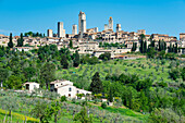 San Gimignano, Toskana, Italien, Europa