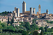San Gimignano, Toskana, Italien, Europa