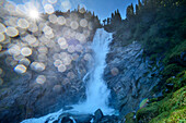 Krimmler Wasserfälle, Nationalpark Hohe Tauern, Hohe Tauern, Zillertaler Alpen, Salzburg, Österreich