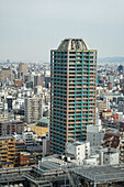 Hochhäuser der Millionenstadt Osaka, Japan, Asien