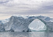 Icebergs in the Disko Bay,Greenland,Denmark,August.