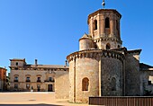 Romanische Kirche San Miguel. Almazan. Provinz Soria. Kastilien und León. Spanien