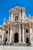 Cathedral of Syracuse,Syracuse,Sicily,Italy.