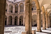 Cloister,University of Catania,Catania,Sicily,Italy.