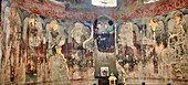 Altar apse frescoes of the Samtavisi Georgian Orthodox Cathedral,17th century,Shida Karti Region,Georgia (country).