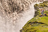 Wasserfall Dettifoss, Island.