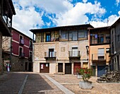 Arquitectura tradicional. Miranda del Castanar. Sierra de Francia. Salamanca. Castilla Leon. Espana.