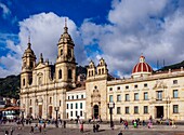 Kathedrale von Kolumbien und Tabernakelkapelle, Bolivar Square, Bogota, Capital District, Kolumbien.