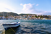 Fischerhafen von Pythagorion auf der Insel Samos in Griechenland