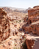 Ruinenstätte Felsenstadt Petra, Jordanien