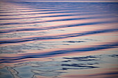 Reflections on water, Lake Ammersee, Upper Bavaria, Bavaria, Germany