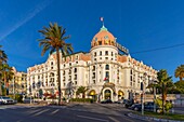 Negresco Hotel, Nizza, Alpes-Maritimes, Côte d'Azur, Provence-Alpes-Cote d'Azur, Frankreich, Mittelmeer, Europa