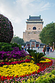 Glockenturm, Peking, China, Asien