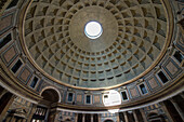 Pantheon-Interieur, UNESCO-Weltkulturerbe, Rom, Latium, Italien, Europa