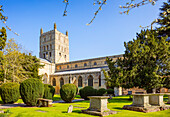 Tewkesbury Abbey (die Abteikirche St. Maria der Jungfrau), Tewkesbury, Gloucestershire, England, Vereinigtes Königreich, Europa