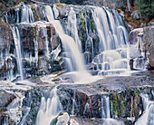 Katahdin Stream Falls, Baxter State Park, Millinocket, Maine, Vereinigte Staaten von Amerika, Nordamerika