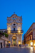 Church of Santa Lucia alla Badia, Piazza Duomo, Ortigia, Siracusa, Sicily, Italy, Europe