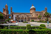 Die Kathedrale, UNESCO-Weltkulturerbe, Palermo, Sizilien, Italien, Europa