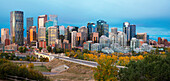 Calgary cityscape, Calgary, Alberta, Canada, North America