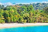 Tropical beach, Manuel Antonio National Park, Quepos, Costa Rica, Central America