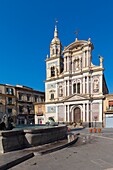 Church of Santa Maria la Nova, Piazza Garibaldi, Caltanisetta, Sicily, Italy, Europe