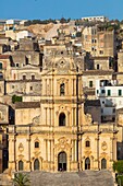 Cathedral of San Giorgio, Modica, Ragusa, Val di Noto, UNESCO World Heritage Site, Sicily, Italy, Europe