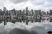 View of Vancouver from Stanley Park, British Columbia, Canada West