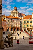 Piazza Maggiore, Mondovi, Cuneo, Piemont, Italien, Europa